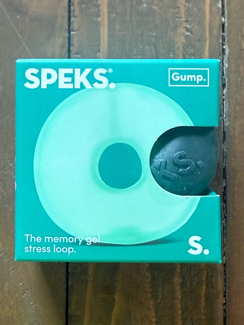 SPEKS Gump Memory Gel Stress Loop Donut – Teal